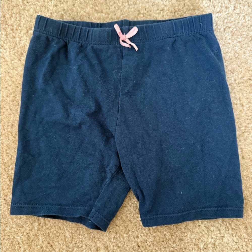 Pink Chicken Navy Bike Shorts